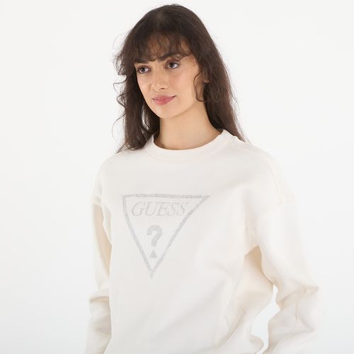 Felpa Cn Triangle Studs Sweatshirt S - GUESS - Modalova