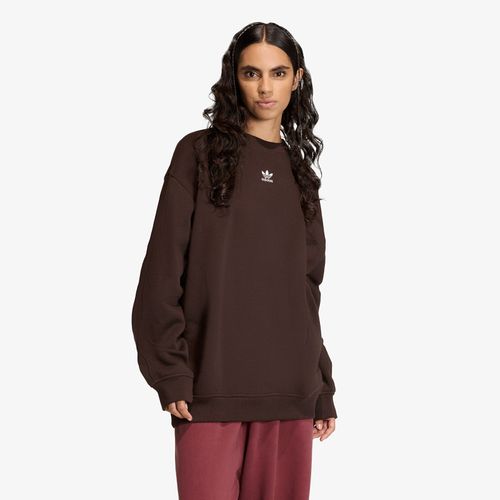Felpa adidas Essentials Fleece Long Oversized Crew Sweatshirt S - adidas Originals - Modalova