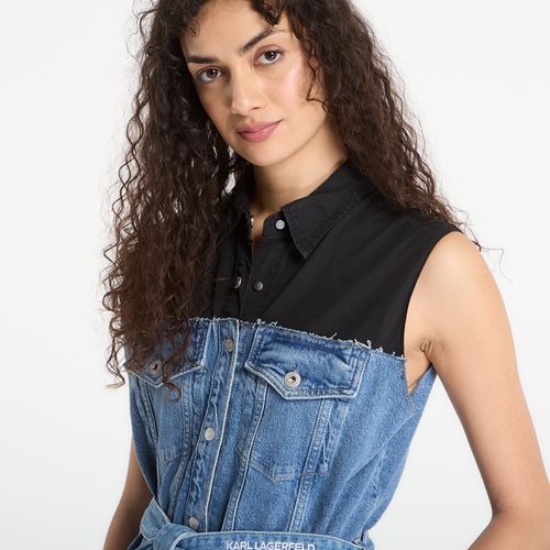 Abito Mixed Material Dress / S - Karl Lagerfeld Jeans - Modalova