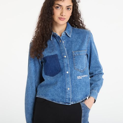 Camicia Boxy Denim Blouse M - Karl Lagerfeld Jeans - Modalova