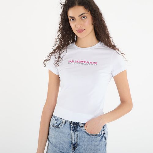 Maglietta Slim Ss Reflection Tee M - Karl Lagerfeld Jeans - Modalova