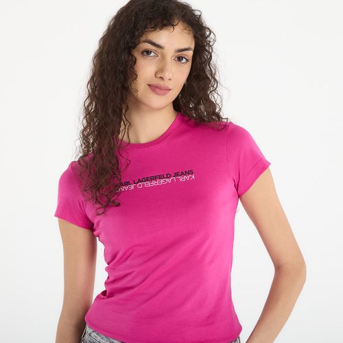 Maglietta Slim Ss Reflection Tee S - Karl Lagerfeld Jeans - Modalova