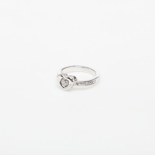 Anello GUESS L.O.V.E. Rhodium 54 - GUESS - Modalova