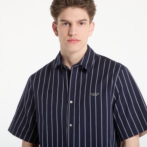 Camicia Ss Yarn Dyed Crinkle Shirt / M - GUESS - Modalova