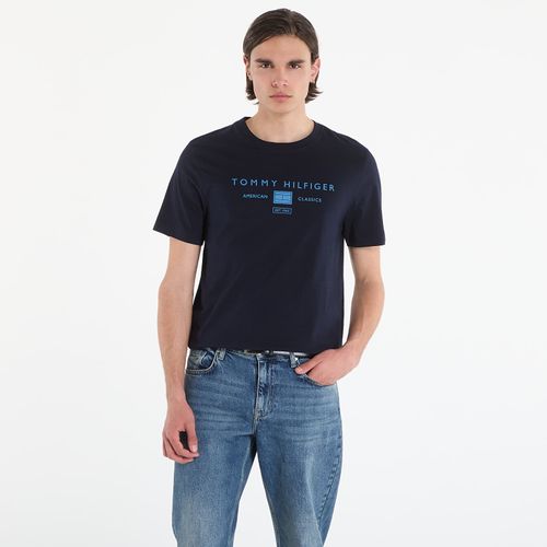 Maglietta Brand Love Mono Stack Tee S - Tommy Hilfiger - Modalova