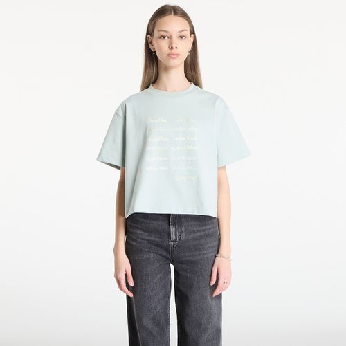Maglietta Jeans Ss Cropped Boxy Grap Tee L - Calvin Klein - Modalova