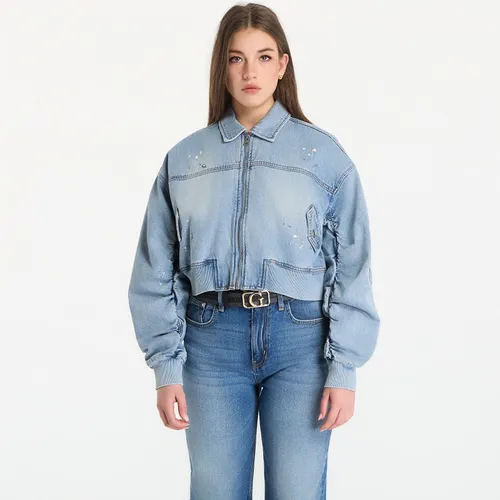 Giacca Ls Anna Crop Bomber Jacket XS - GUESS - Modalova