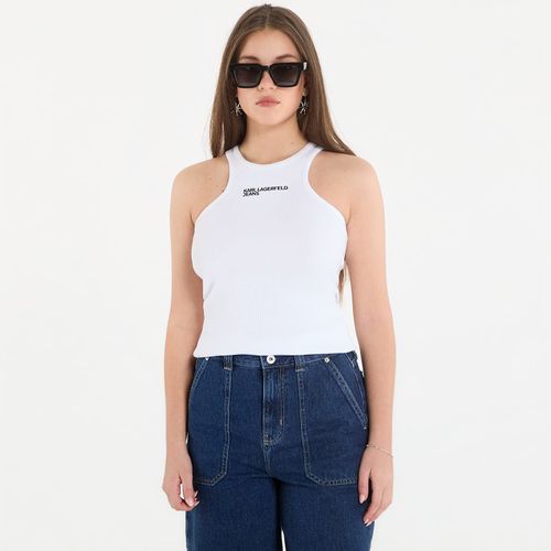 Ribbed Logo Tank S - Karl Lagerfeld Jeans - Modalova