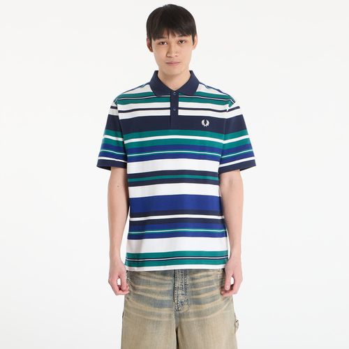 Maglietta Striped Relaxed Polo Shirt M - FRED PERRY - Modalova