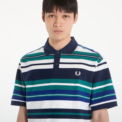 Maglietta Striped Relaxed Polo Shirt M - FRED PERRY - Modalova