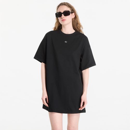 Abito Jeans Ss Woven Label Oversized Tee Dress S - Calvin Klein - Modalova