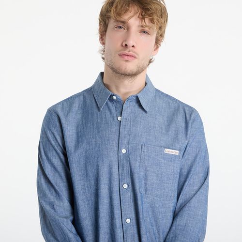 Camicia Jeans Ls Chambray Classic Shirt L - Calvin Klein - Modalova