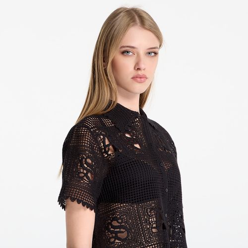 Maglietta Kyra Polo Tee L - AllSaints - Modalova