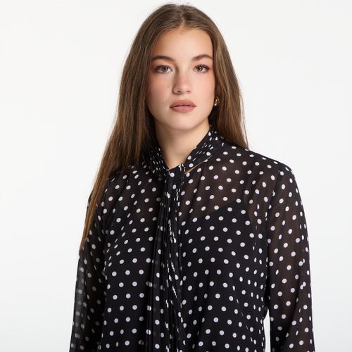 Camicia Dot Pleat Bow Blouse / S - Michael Kors - Modalova