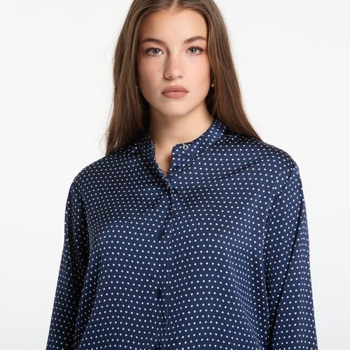 Camicia Polka Dot Print Satin Shirt S - Michael Kors - Modalova