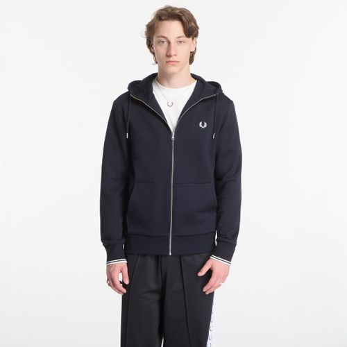 Felpa Hooded Zip Through Sweatshirt S - FRED PERRY - Modalova