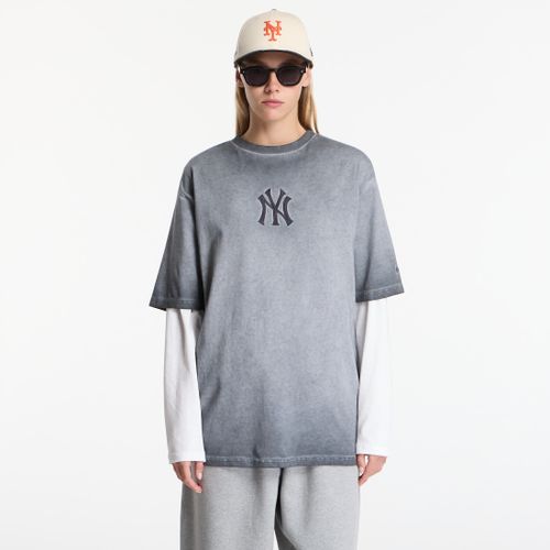 Maglietta MLB Washed Logo Tee New York Yankees UNISEX M - New Era - Modalova