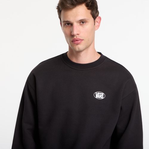 Felpa Vans Oval Logo Crew Black M - Vans - Modalova