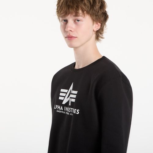 Felpa Basic Hoody Small Logo II L - Alpha Industries - Modalova