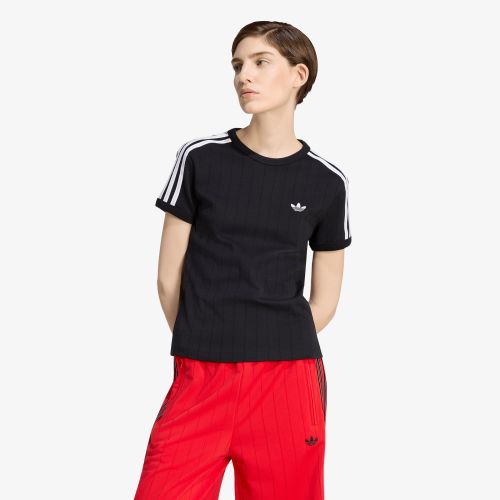 Maglietta adidas Pinstripe Short Sleeve Slim Tee / / S - adidas Originals - Modalova