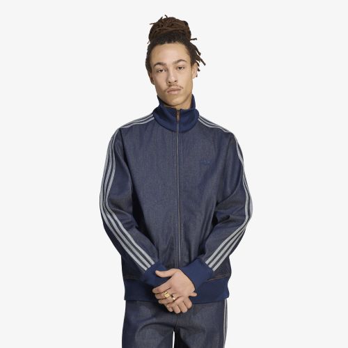 Giacca adidas Firebird Adicolor Raw Denim Track Top Jacket M - adidas Originals - Modalova