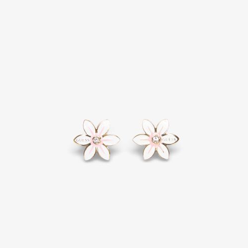 Orecchini White Lotus Earrings Universal - GUESS - Modalova