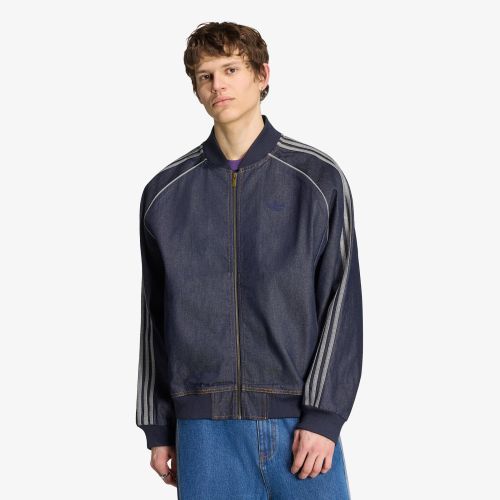 Giacca adidas SST Adicolor Denim Tracktop M - adidas Originals - Modalova