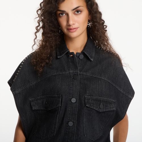 Camicia Alba Stud Ss Shirt 8 - AllSaints - Modalova