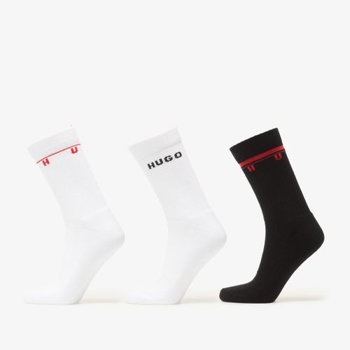 Pack Quarter Socks Rib Spaced 43-46 - Hugo Boss - Modalova
