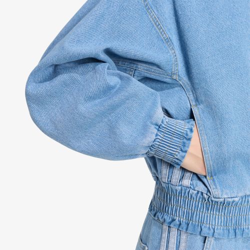 Giacca adidas Stadium Washed Denim Loose Fit Jacket M - adidas Originals - Modalova