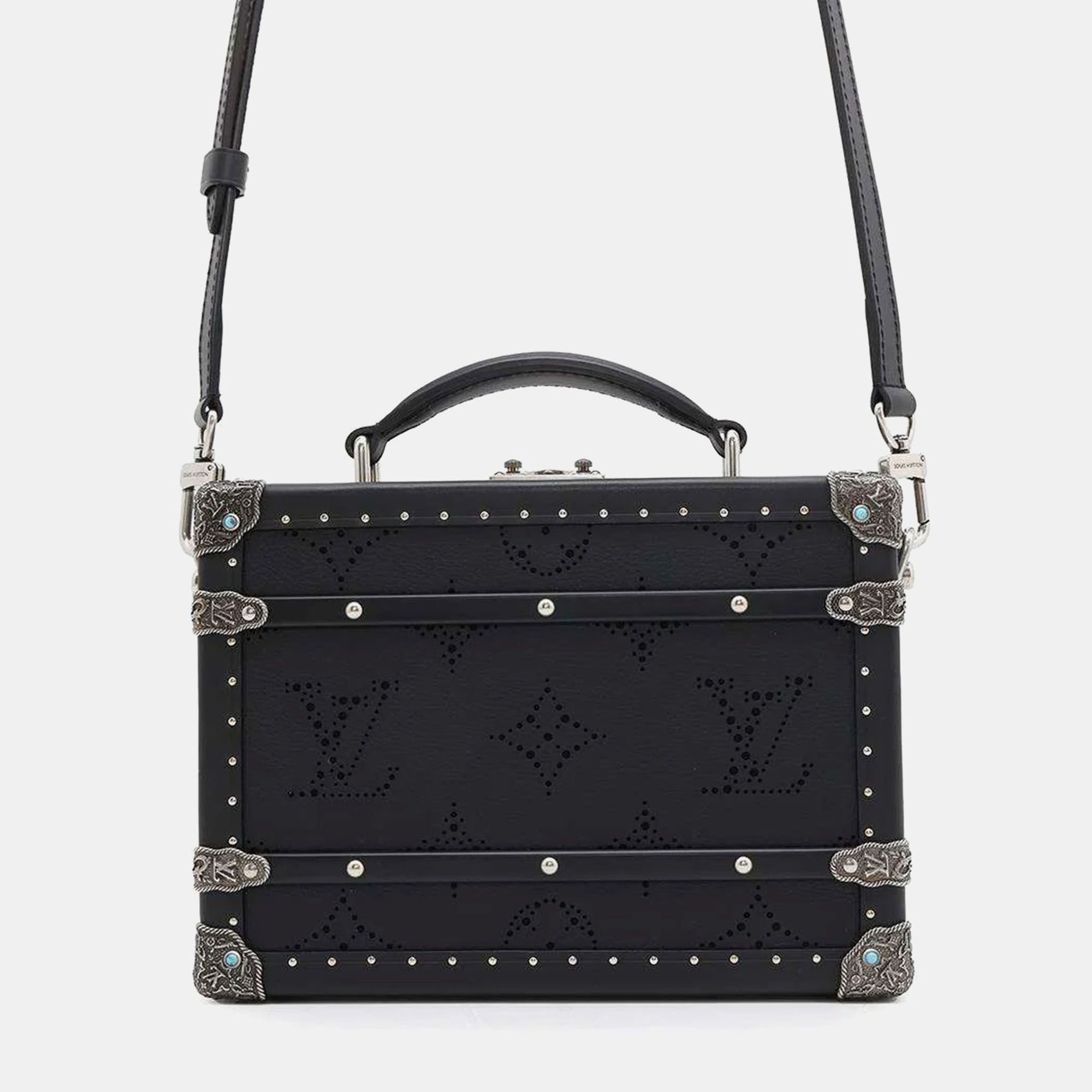 Louis Vuitton Black Monogram LV Dart Handle Trunk - Louis Vuitton - Modalova