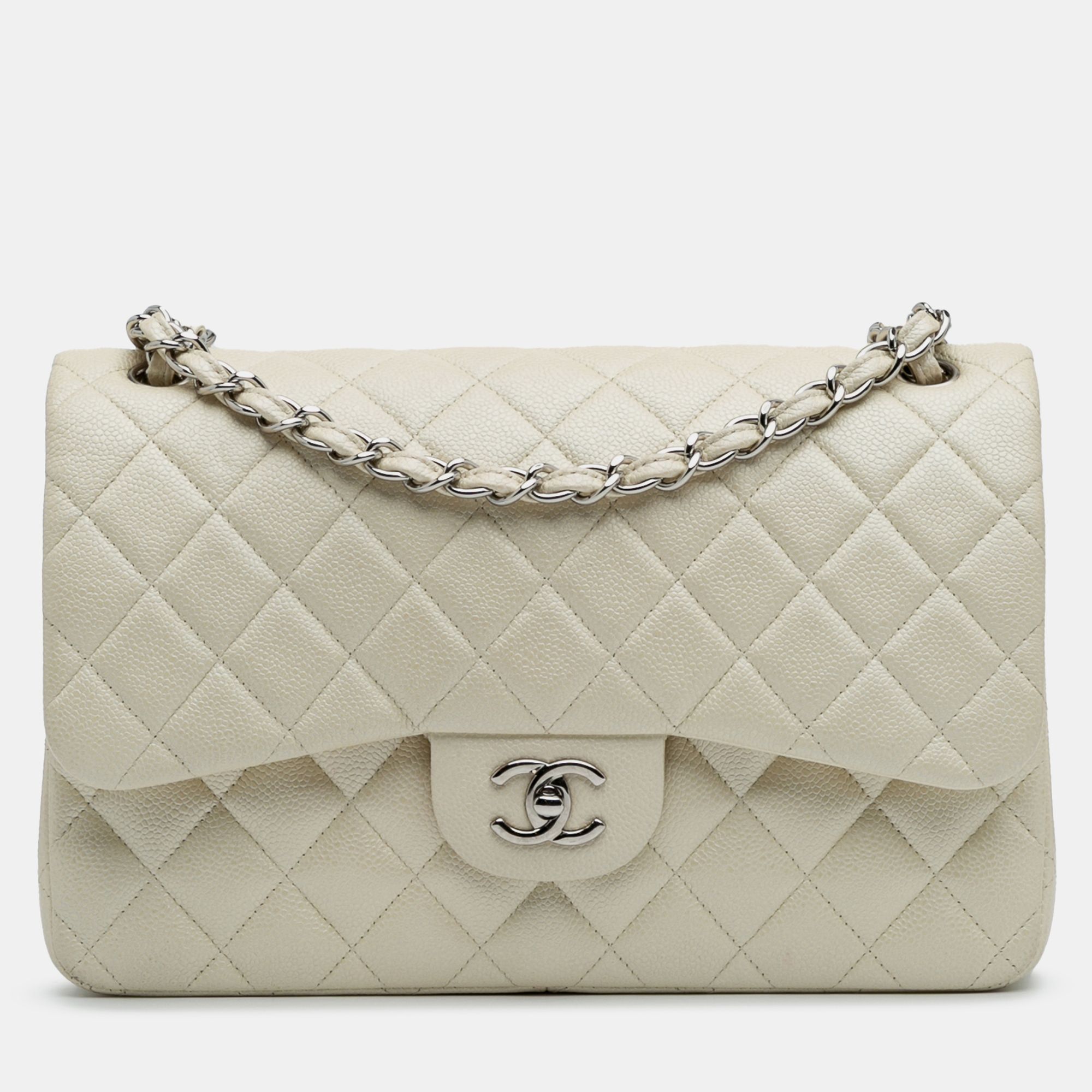 Caviar Jumbo Classic Double Flap - Chanel - Modalova