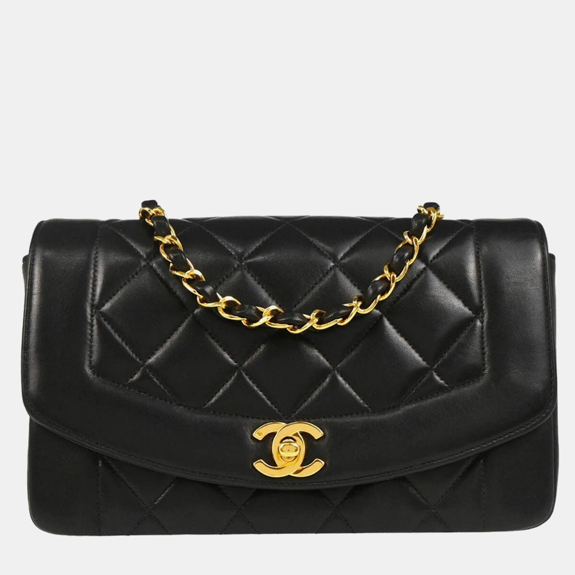 Diana Small Lambskin Shoulder Bag - Chanel - Modalova