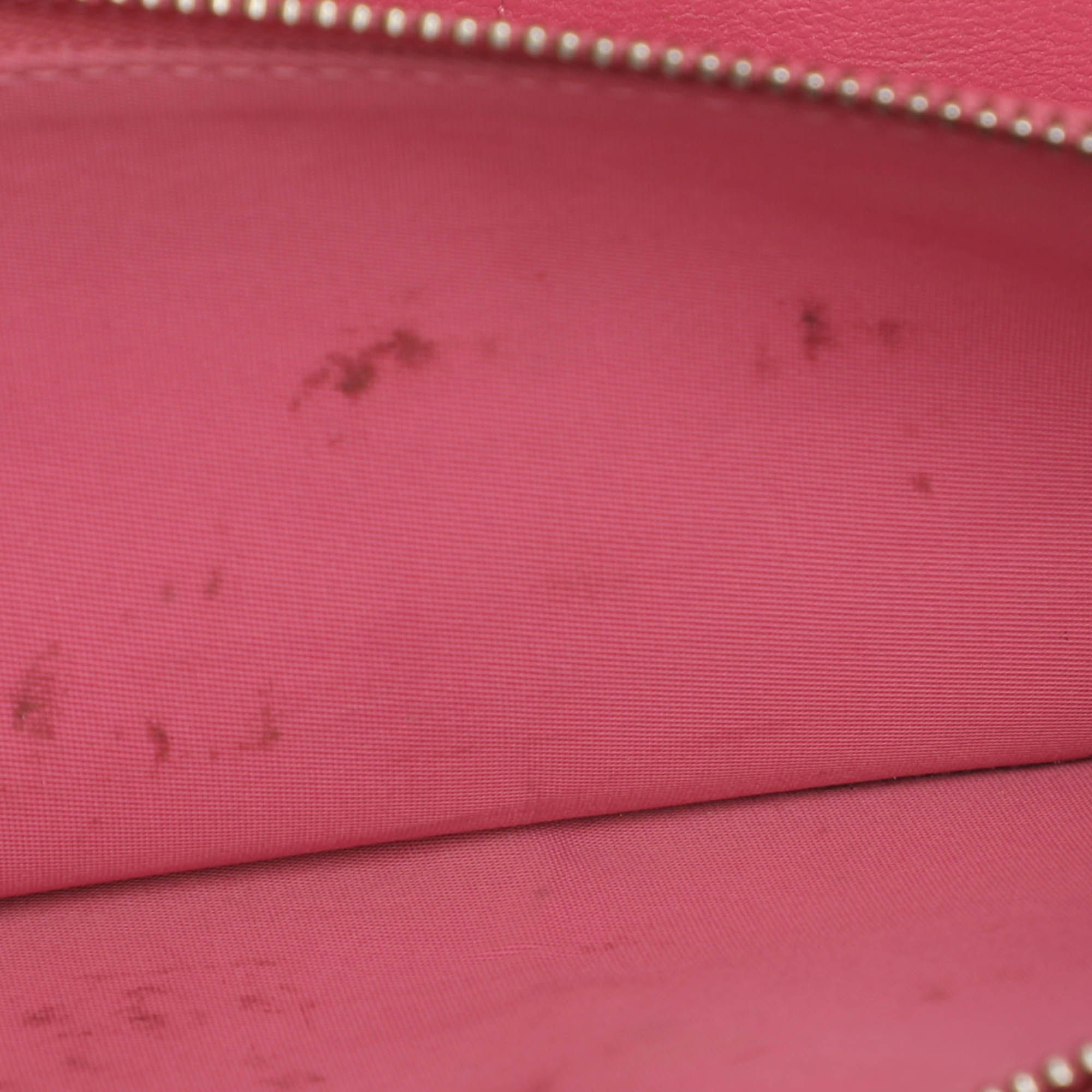 Lady Quilted Cannage Leather Wallet On Chain - Dior - Modalova