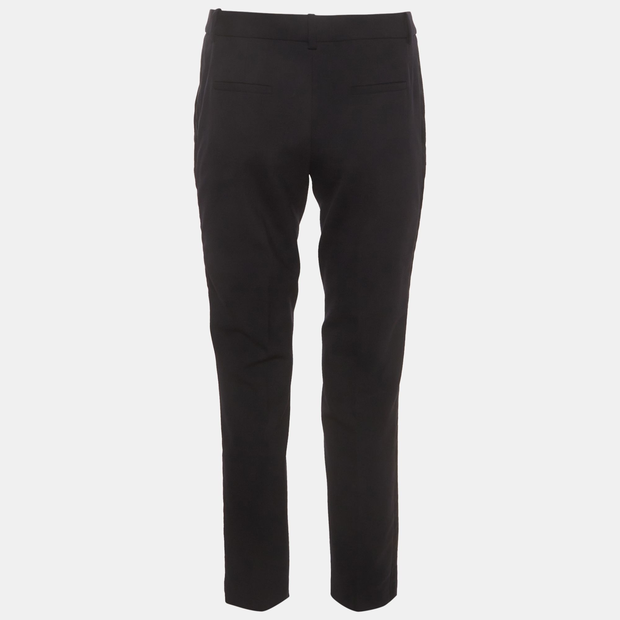 Wool Blend Satin Stripe Tailored Erika Trousers S - Maje - Modalova