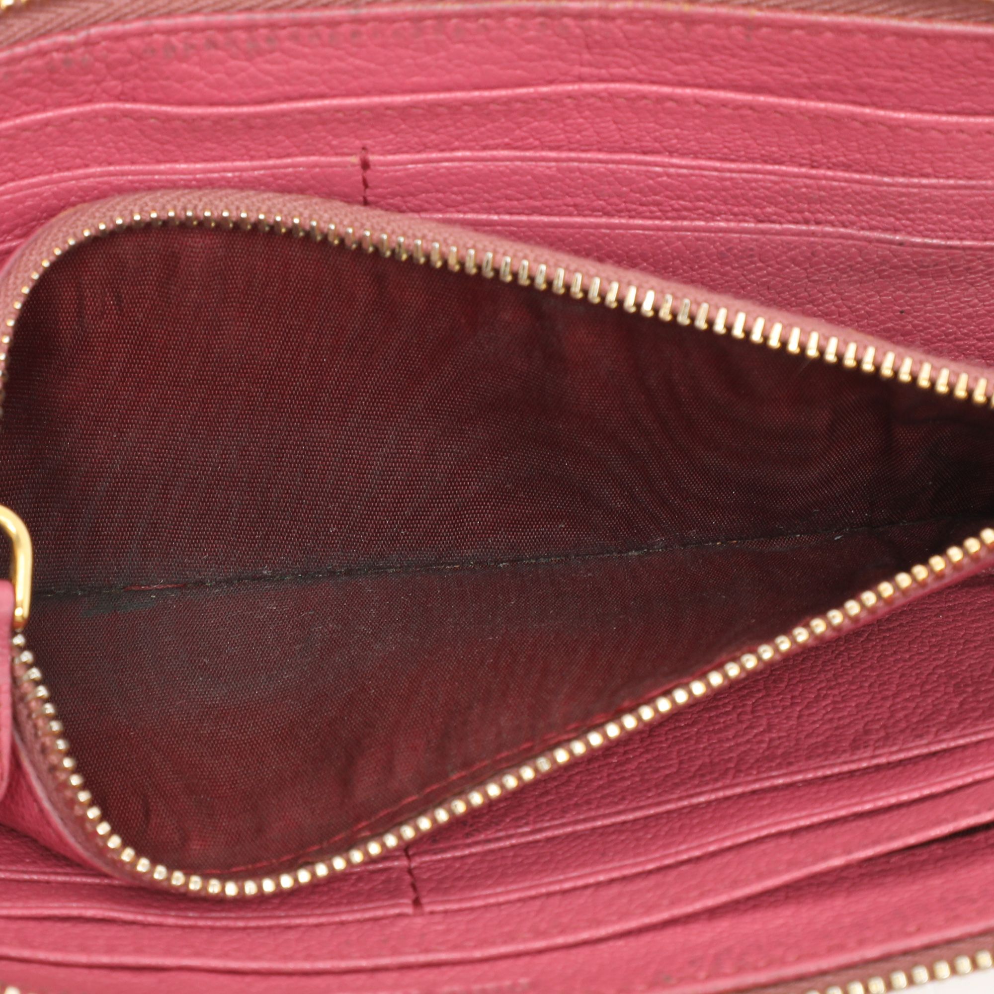 Miu Miu Pink Leather Long Wallet - Miu Miu - Modalova