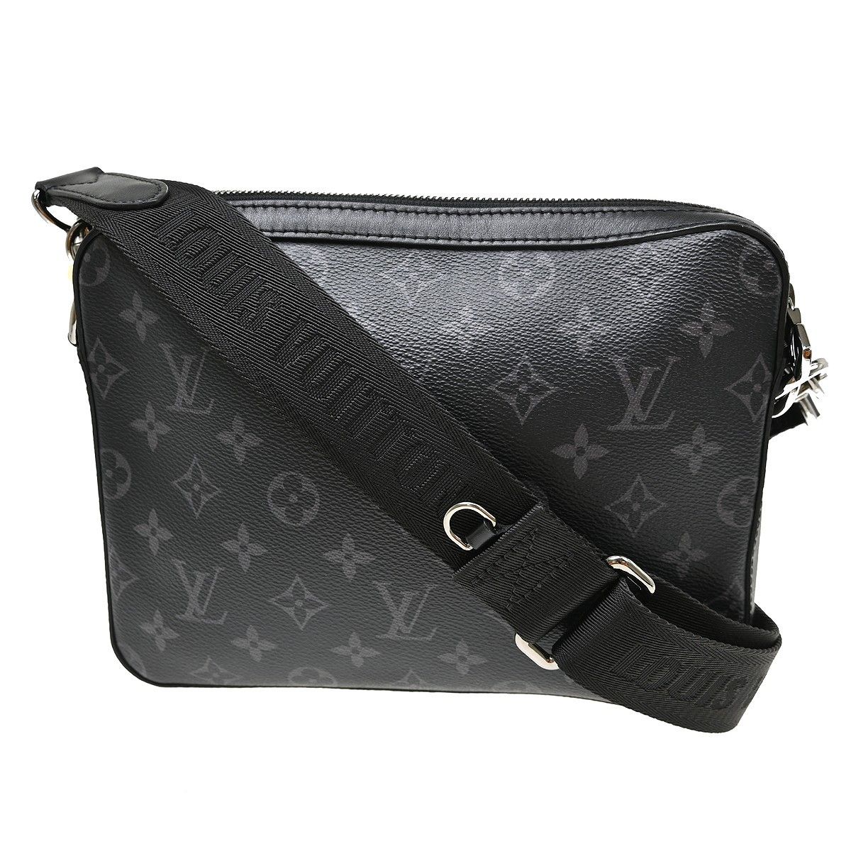 Trio Messenger Reverse Monogram Eclipse Canvas Canvas Handbag (Pre-Owned) - Louis Vuitton - Modalova