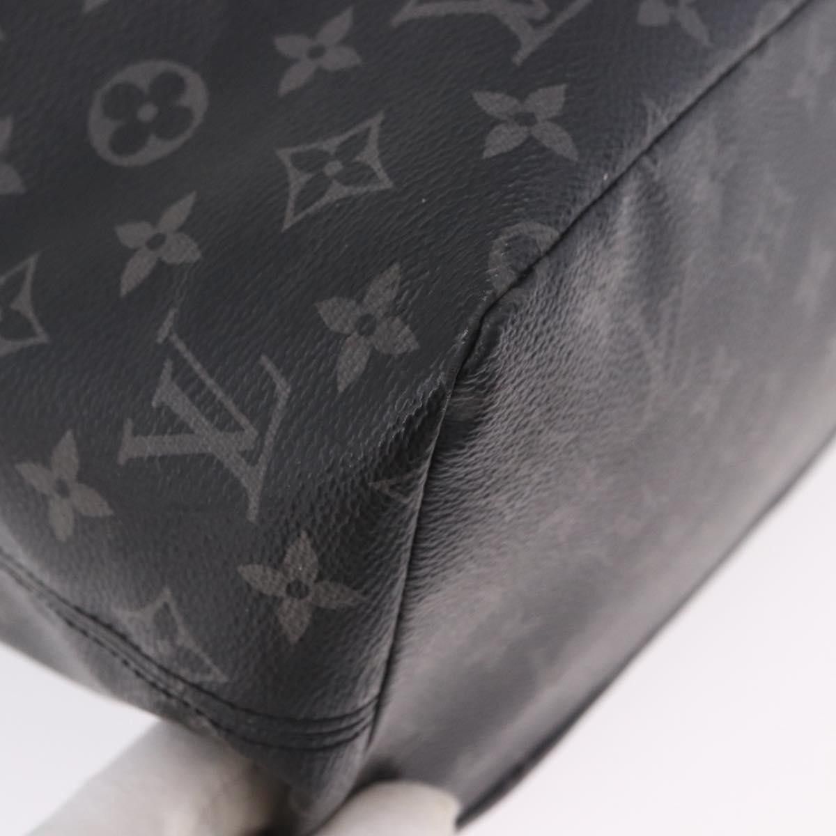 Cabas Light Drawstring Monogram Eclipse Canvas Canvas Handbag (Pre-Owned) - Louis Vuitton - Modalova