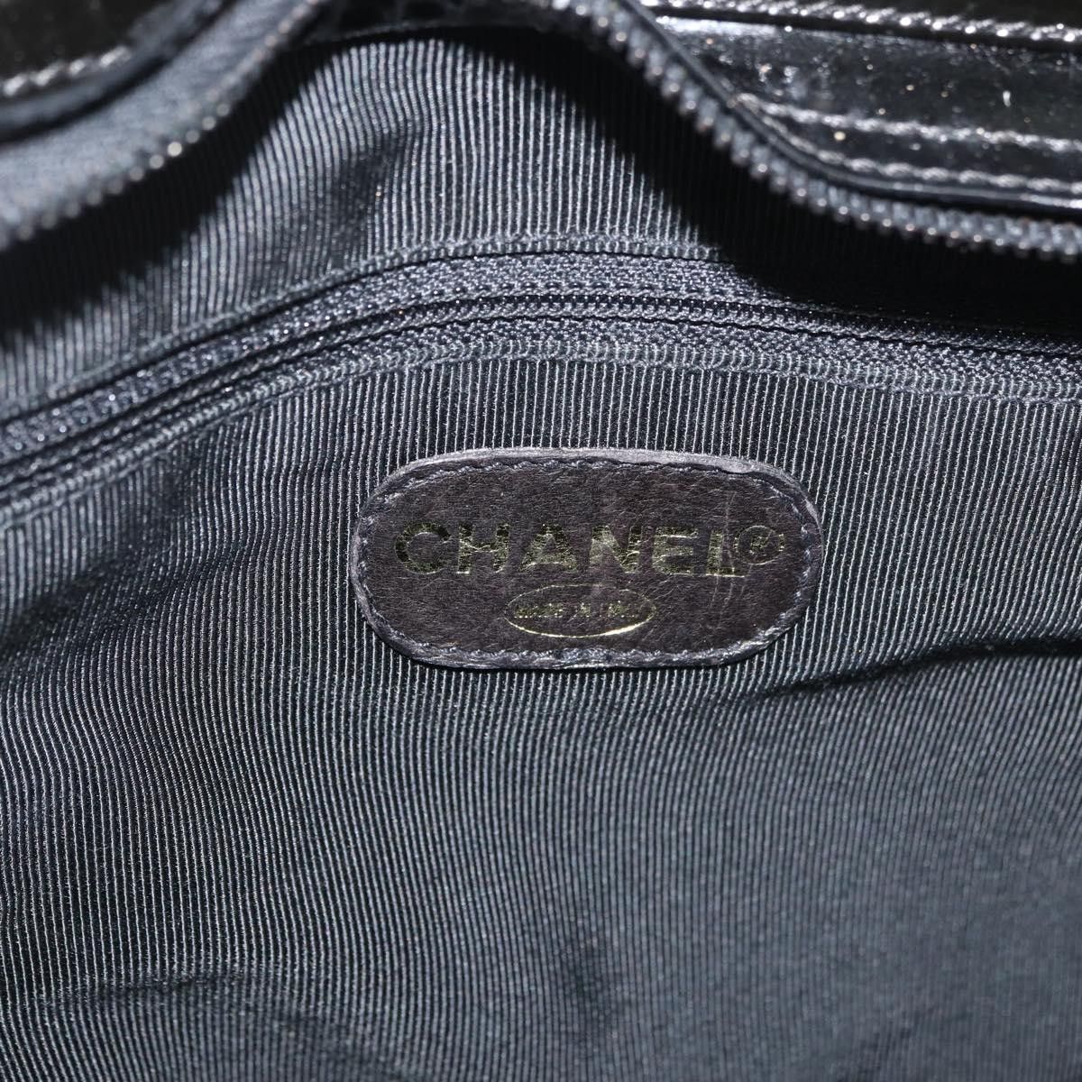 Shoulder Suede Patchwork Patent_Leather Shoulder Bag Bag (Pre-Owned) - Chanel - Modalova