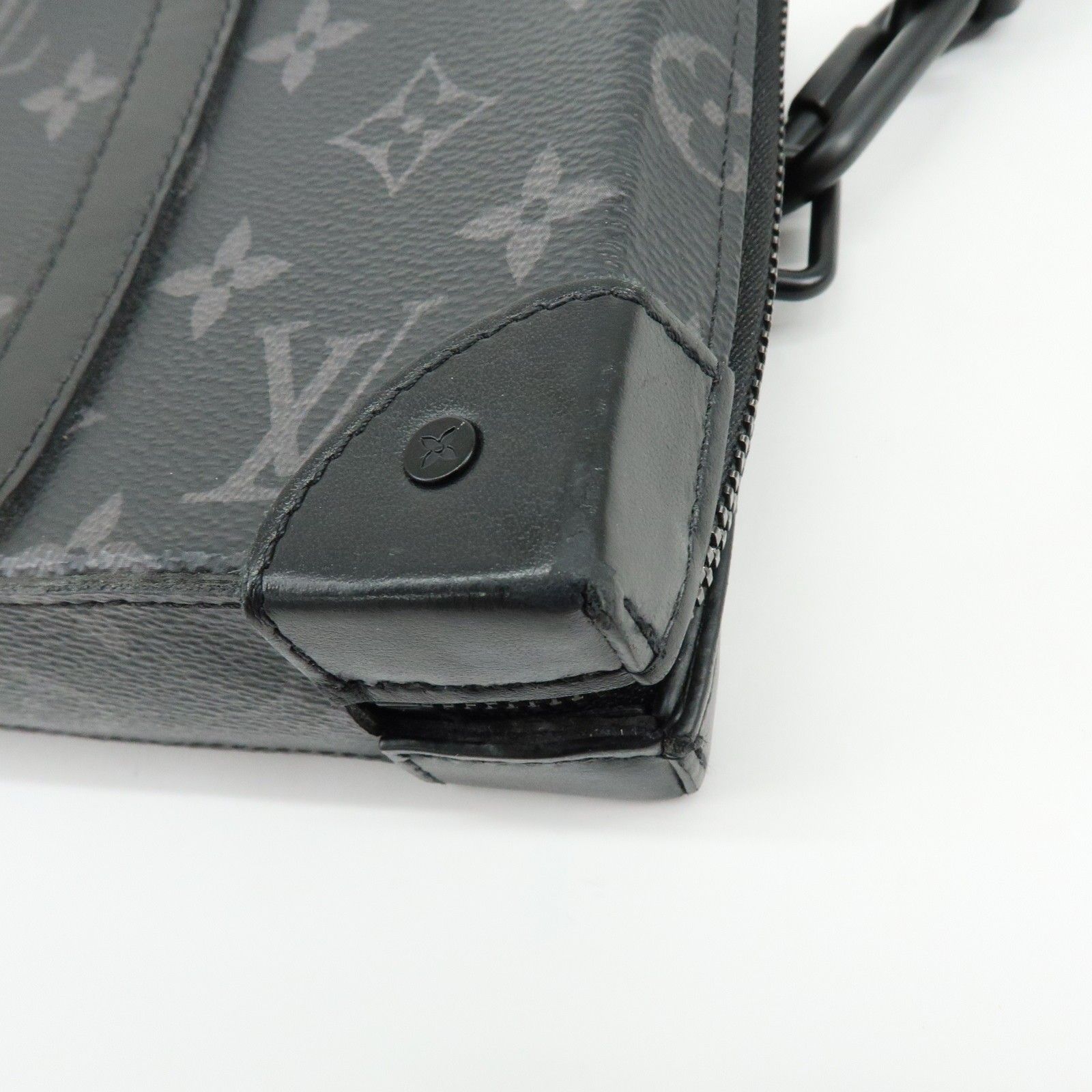 Soft Trunk Monogram Eclipse Canvas Canvas Wallets Accessory (Pre-Owned) - Louis Vuitton - Modalova