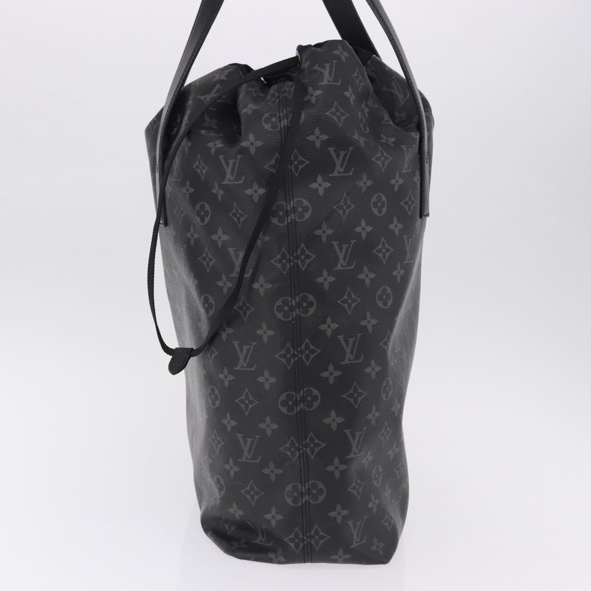 Cabas Light Drawstring Monogram Eclipse Canvas Canvas Handbag (Pre-Owned) - Louis Vuitton - Modalova