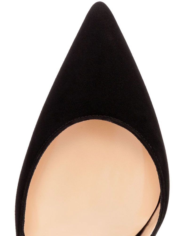 Pointy Toe Heels Solid Color Slip-on High Heels - milanoo.com - Modalova