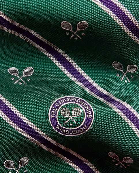 Wimbledon Silk Umpire Tie - Polo Ralph Lauren - Modalova
