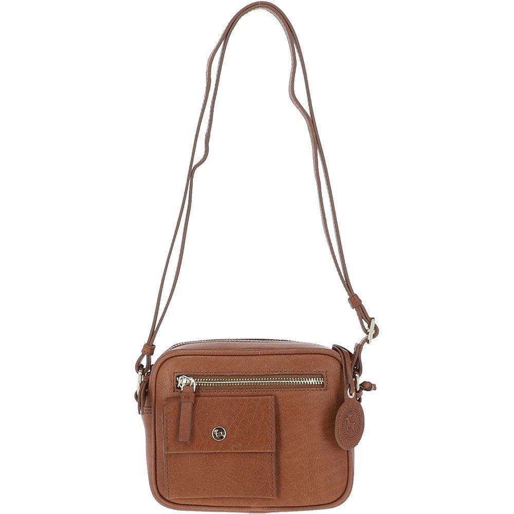 Ashwood Small Leather Cross Body Bag: 63010 Nut NA - Ashwood Handbags - Modalova