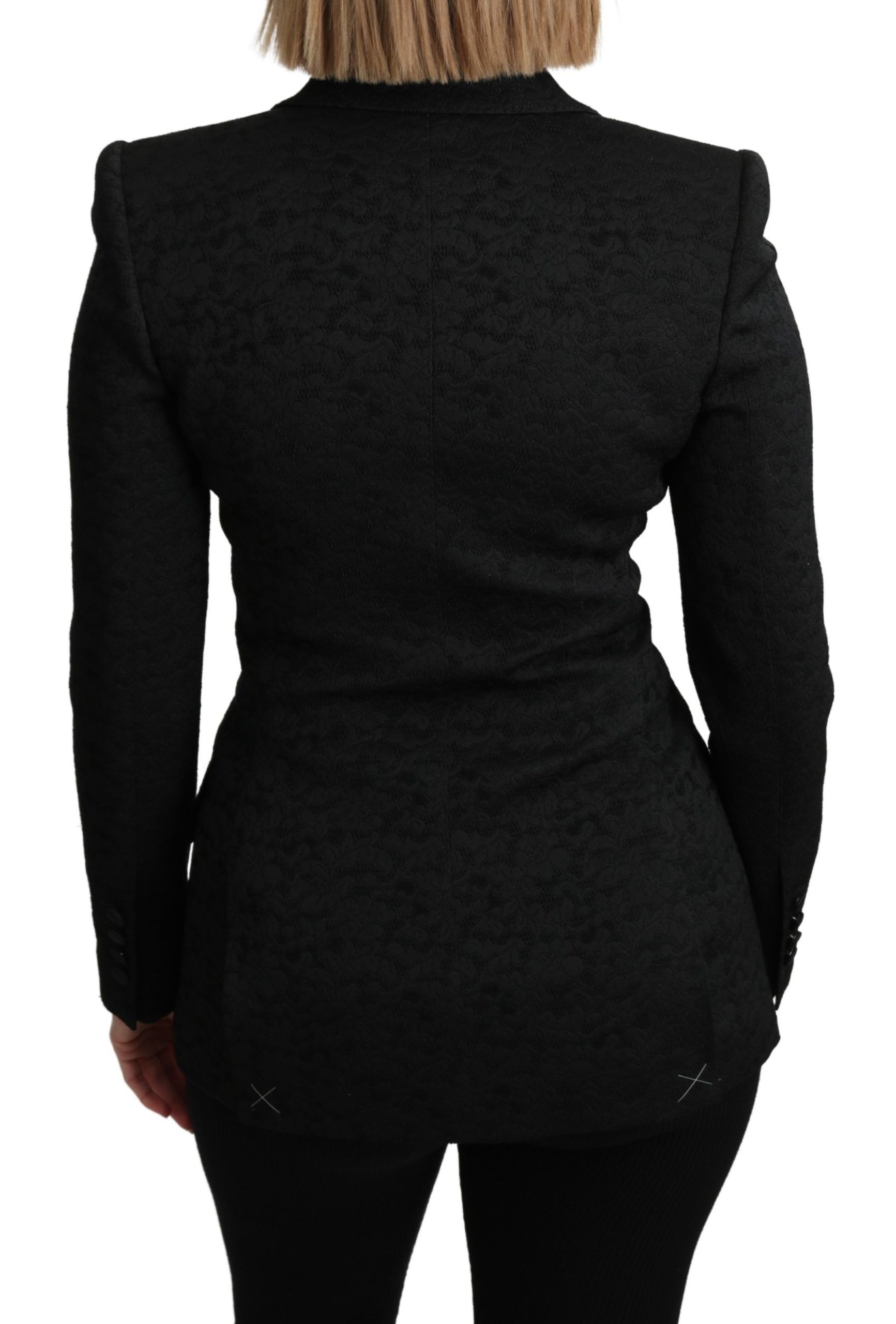 Brocade Single Breasted Blazer Women's Jacket - Dolce & Gabbana - Modalova