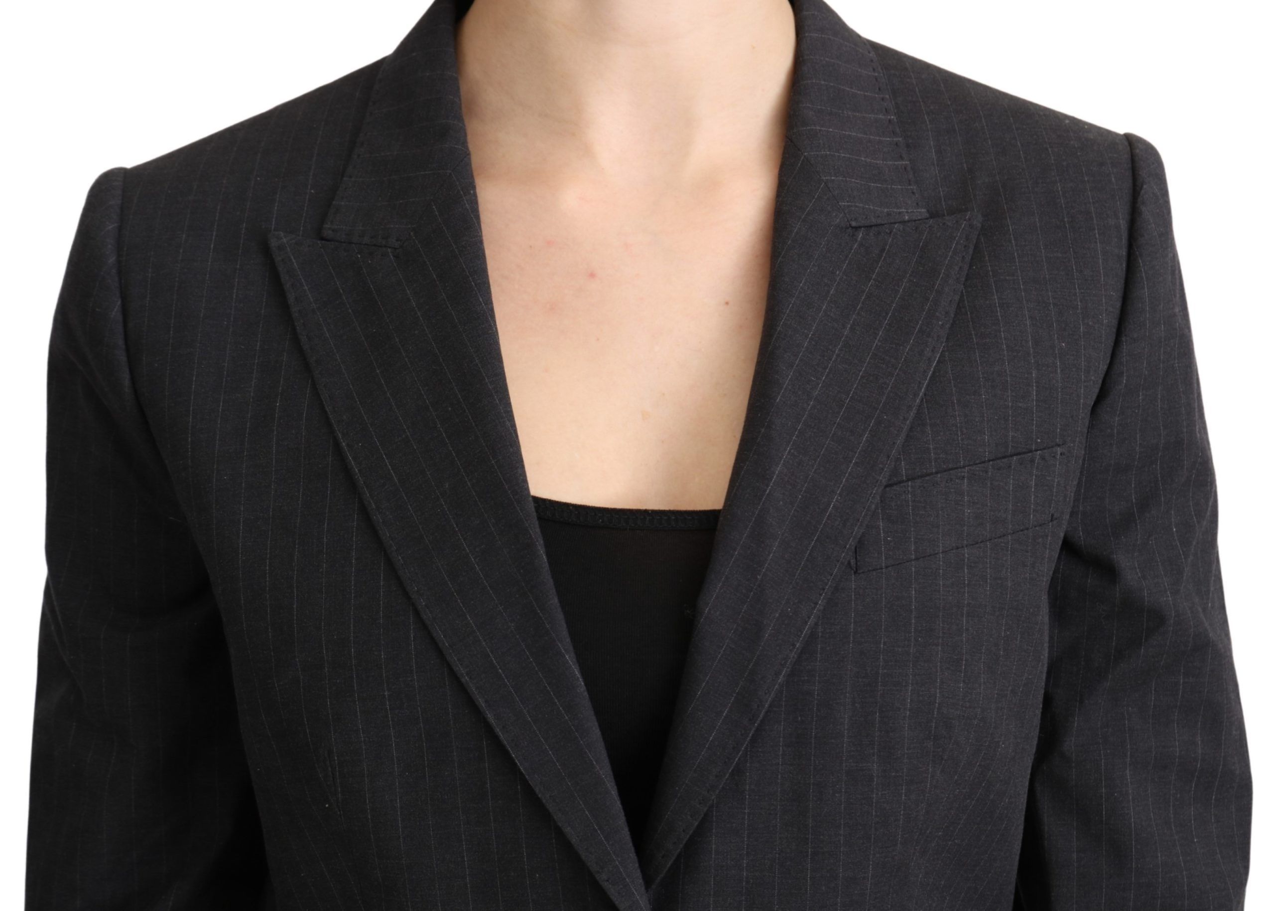 Single Breasted Blazer Cotton Women's Jacket - Dolce & Gabbana - Modalova