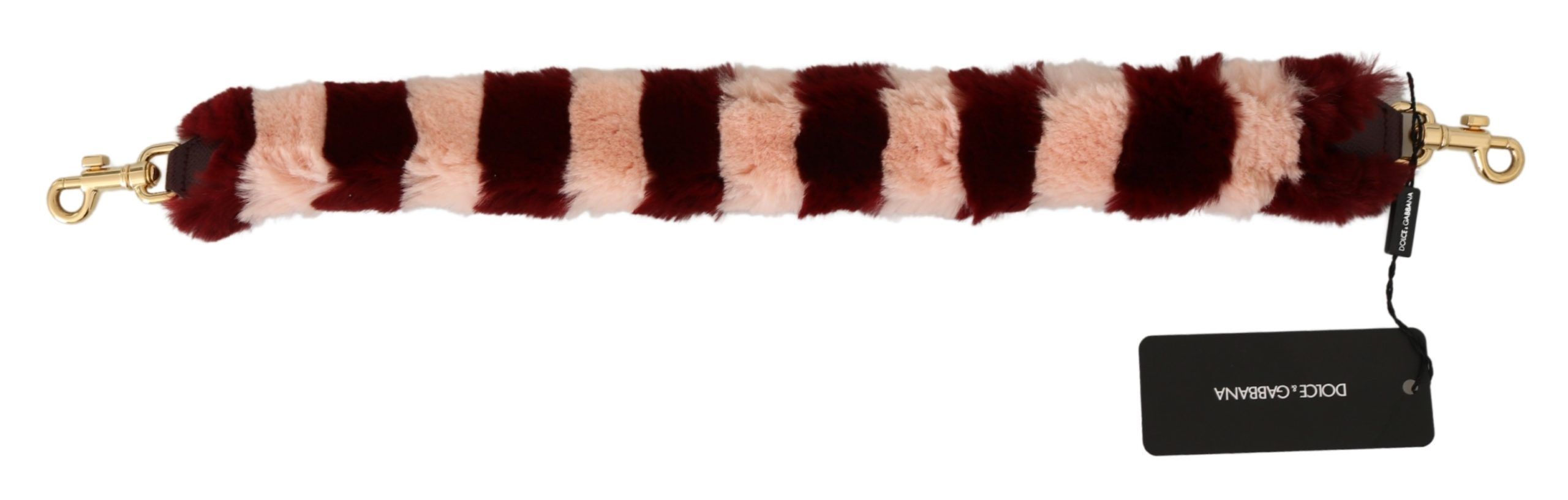 Pink Lapin Fur Accessory Shoulder Women's Strap - Dolce & Gabbana - Modalova