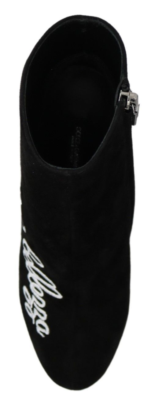 Suede L'Amore E'Bellezza Boots Women's Shoes - Dolce & Gabbana - Modalova