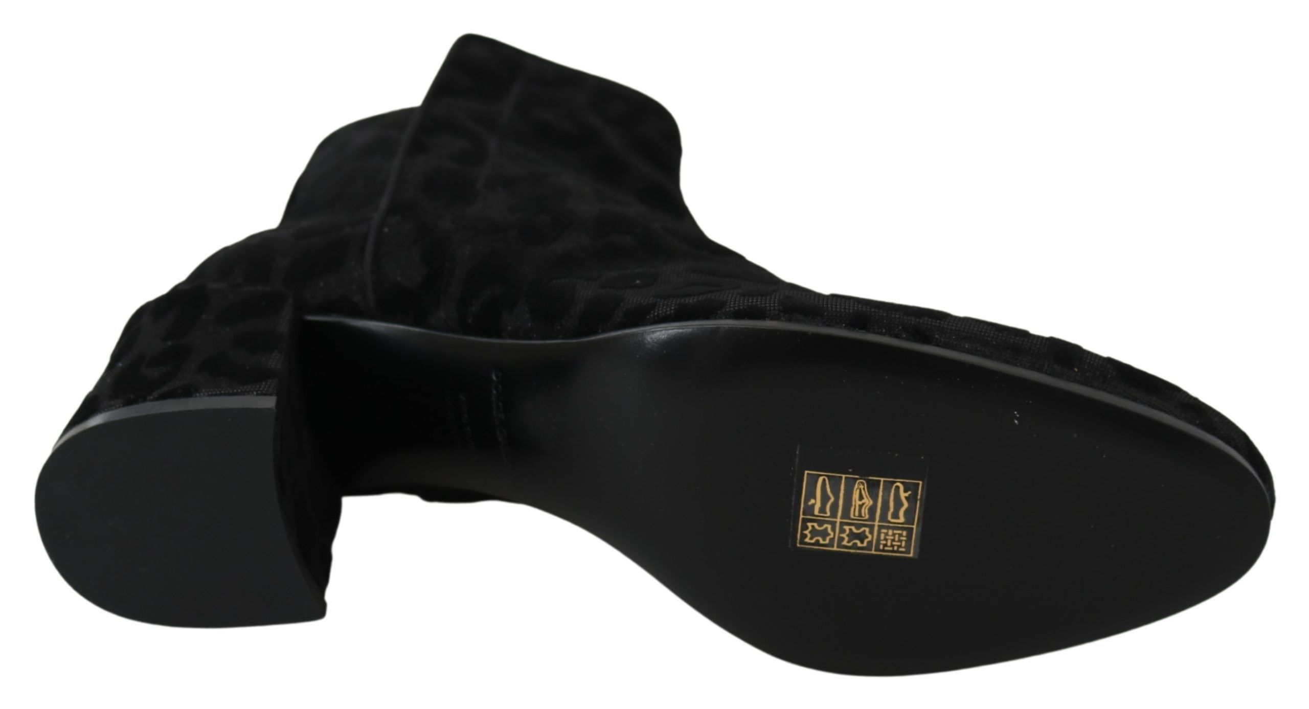 Leopard Short Boots Zipper Women's Shoes - Dolce & Gabbana - Modalova