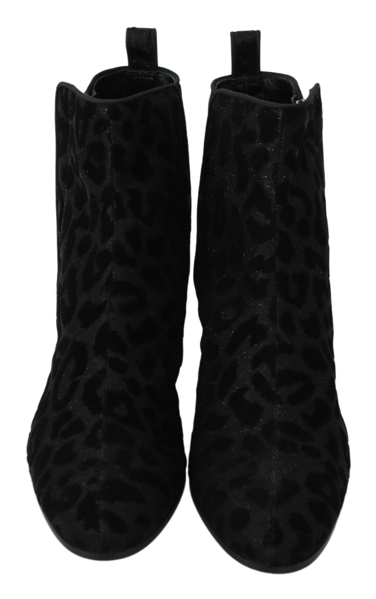 Leopard Short Boots Zipper Women's Shoes - Dolce & Gabbana - Modalova